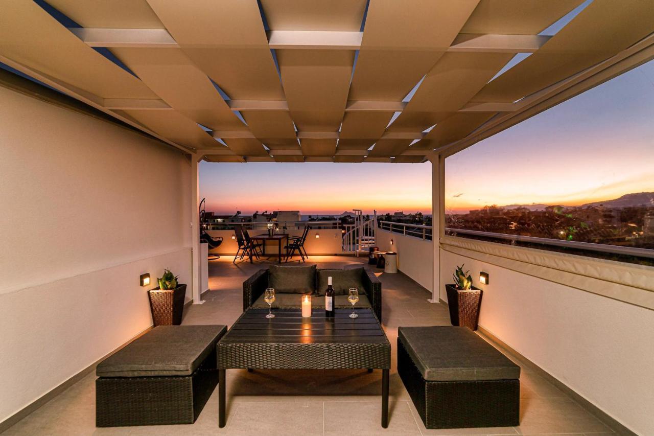 Ephantasy Living - Luxury Home With Roof Garden Kalamaki  Exteriér fotografie